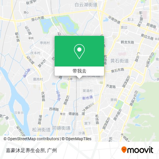 嘉豪沐足养生会所地图