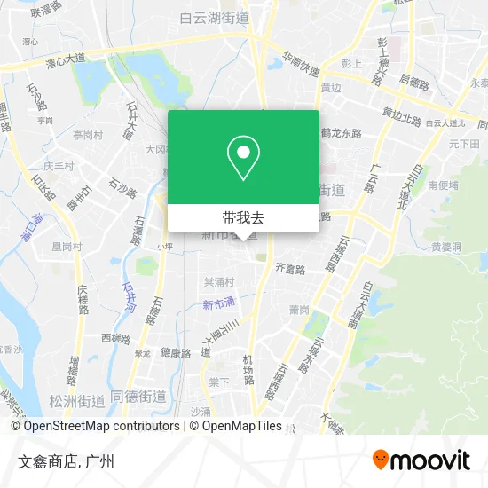 文鑫商店地图
