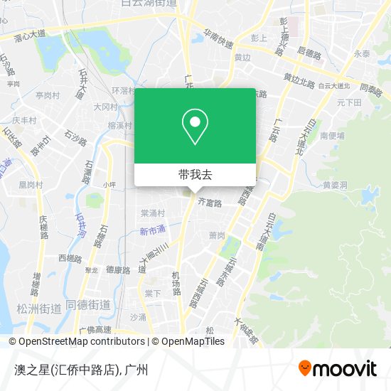 澳之星(汇侨中路店)地图