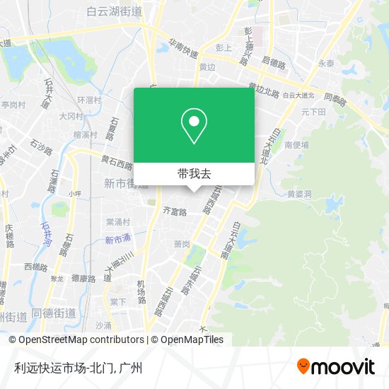 利远快运市场-北门地图