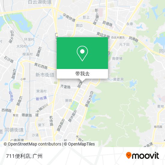 711便利店地图