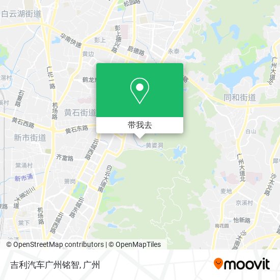 吉利汽车广州铭智地图