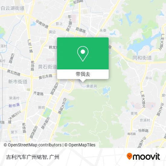 吉利汽车广州铭智地图