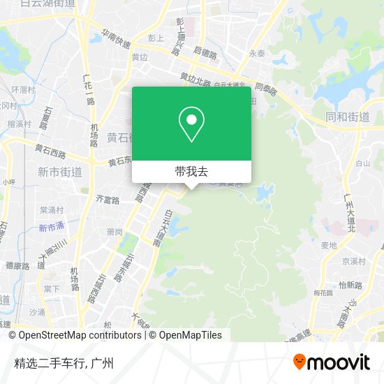 精选二手车行地图