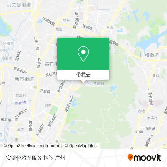安健悦汽车服务中心地图