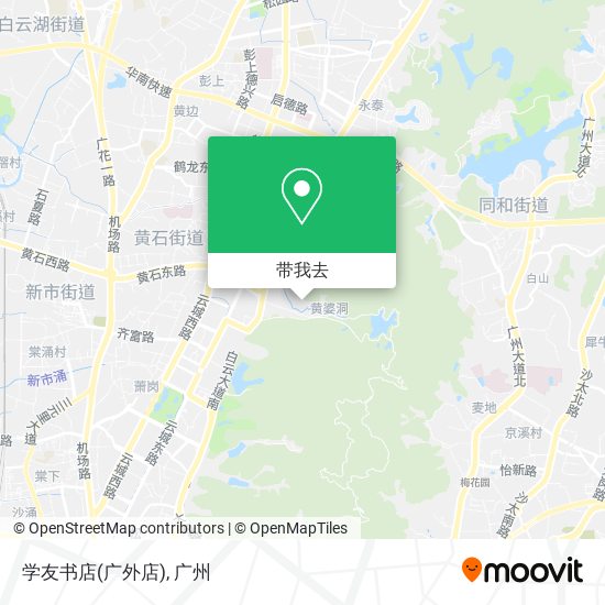 学友书店(广外店)地图