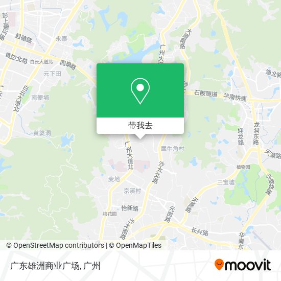 广东雄洲商业广场地图