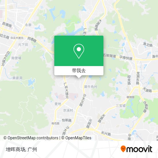 增晖商场地图