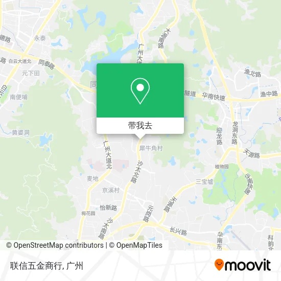 联信五金商行地图