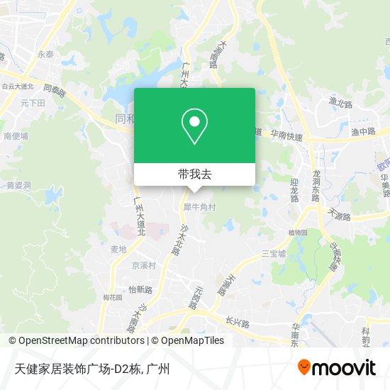 天健家居装饰广场-D2栋地图