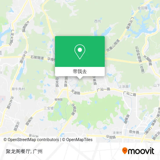聚龙阁餐厅地图