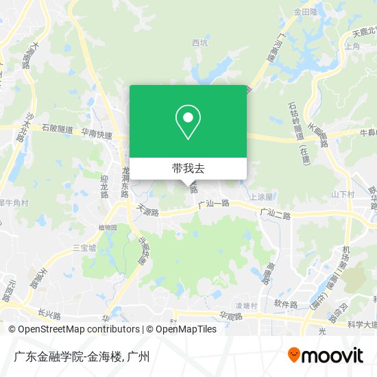 广东金融学院-金海楼地图