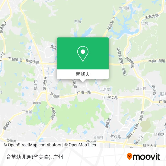 育苗幼儿园(华美路)地图