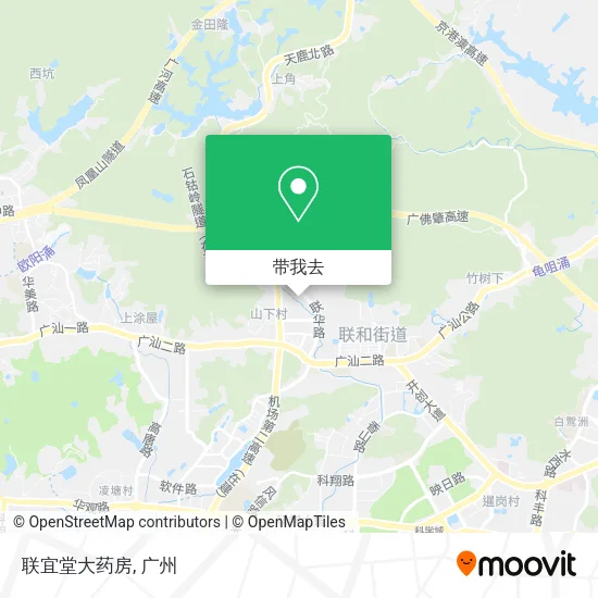 联宜堂大药房地图