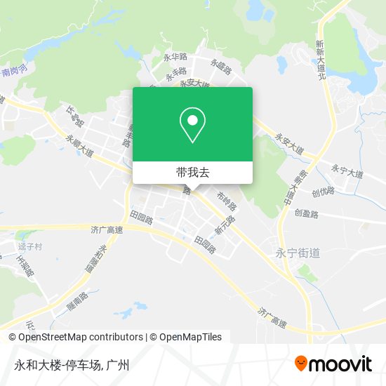 永和大楼-停车场地图