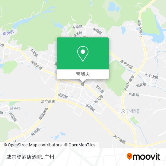 威尔登酒店酒吧地图