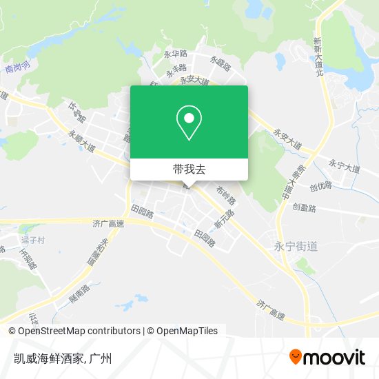 凯威海鲜酒家地图