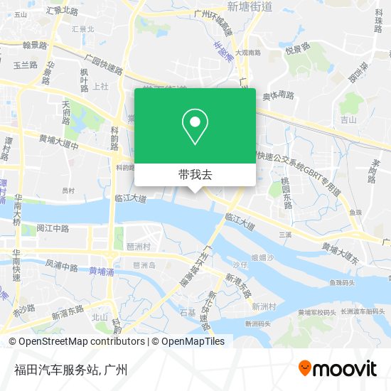 福田汽车服务站地图