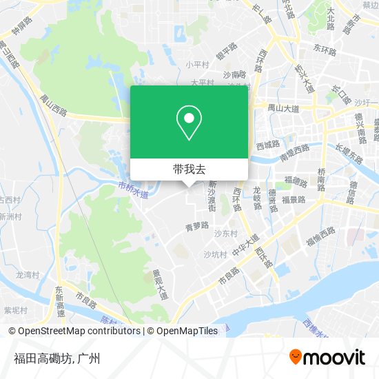 福田高磡坊地图