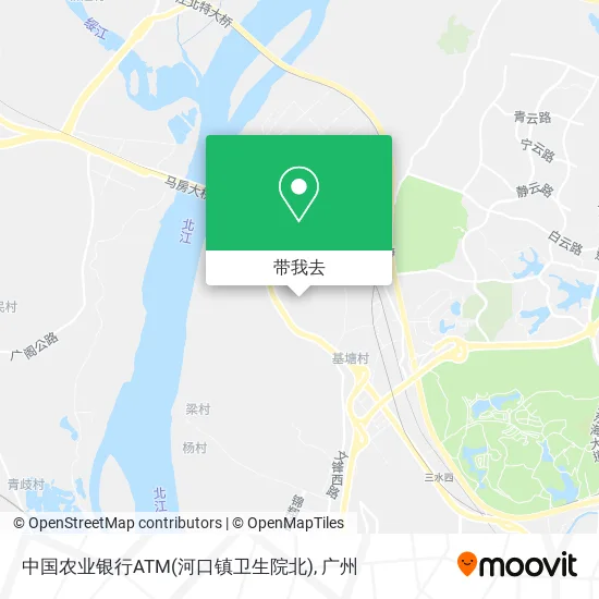 中国农业银行ATM(河口镇卫生院北)地图