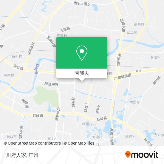 川府人家地图
