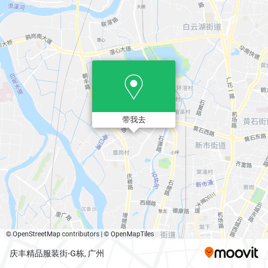 庆丰精品服装街-G栋地图