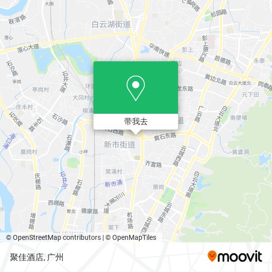 聚佳酒店地图