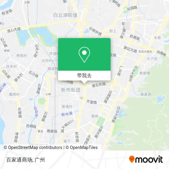 百家通商场地图