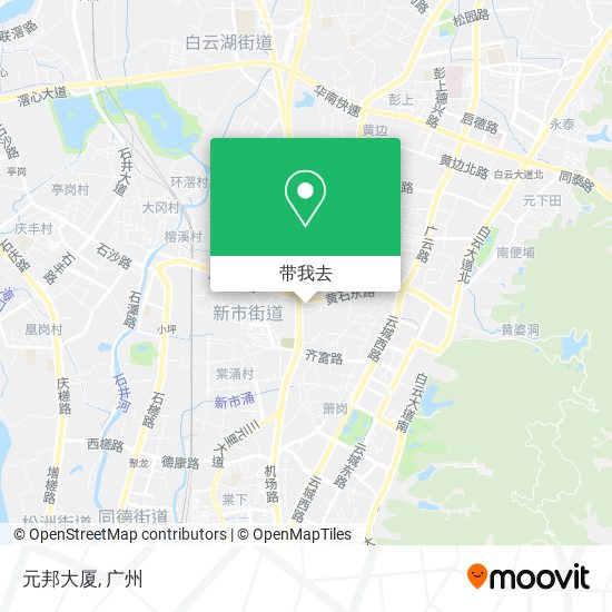 元邦大厦地图
