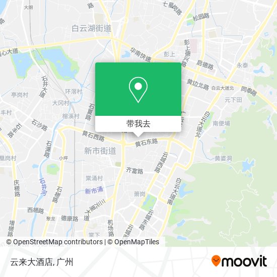 云来大酒店地图
