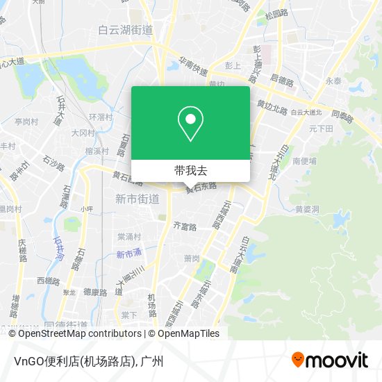 VnGO便利店(机场路店)地图