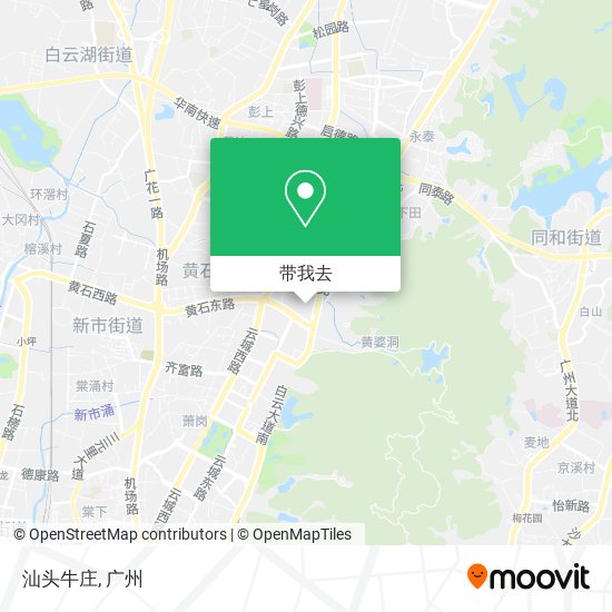 汕头牛庄地图