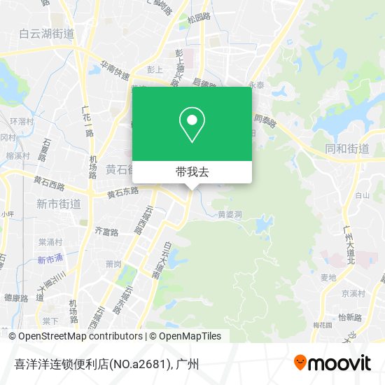 喜洋洋连锁便利店(NO.a2681)地图