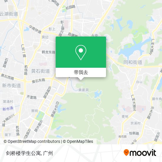 剑桥楼学生公寓地图