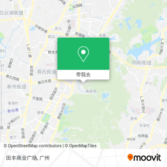 田丰商业广场地图