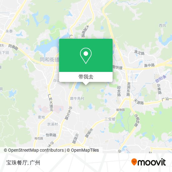 宝珠餐厅地图