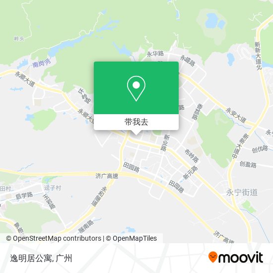 逸明居公寓地图