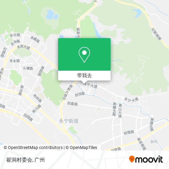 翟洞村委会地图
