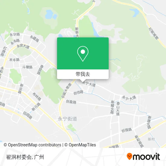 翟洞村委会地图