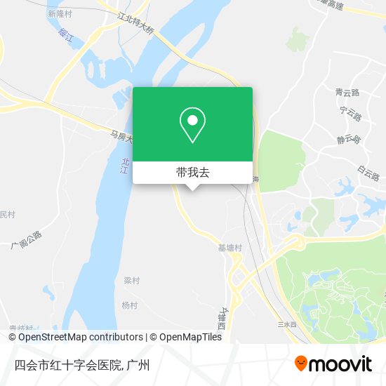 四会市红十字会医院地图