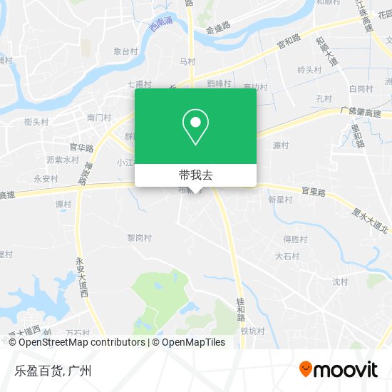 乐盈百货地图