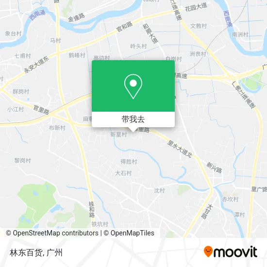 林东百货地图