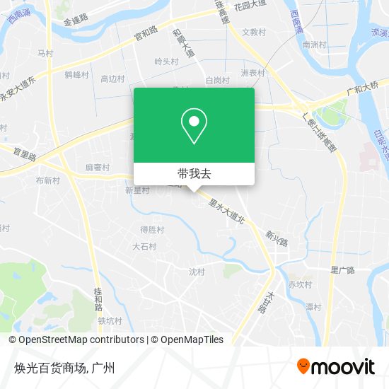 焕光百货商场地图