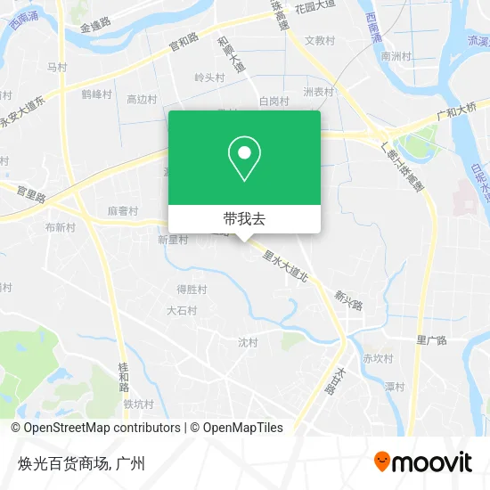 焕光百货商场地图