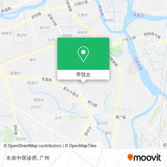 永泉中医诊所地图