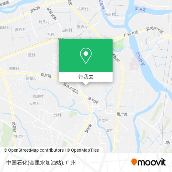中国石化(金里水加油站)地图