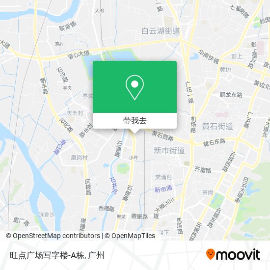 旺点广场写字楼-A栋地图