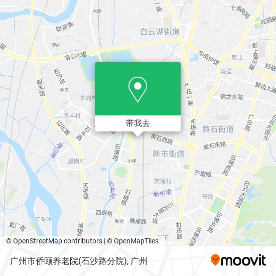 广州市侨颐养老院(石沙路分院)地图