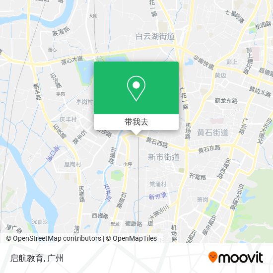 启航教育地图