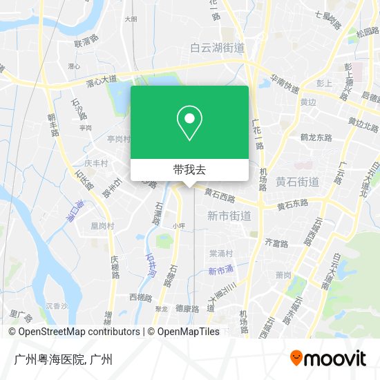 广州粤海医院地图